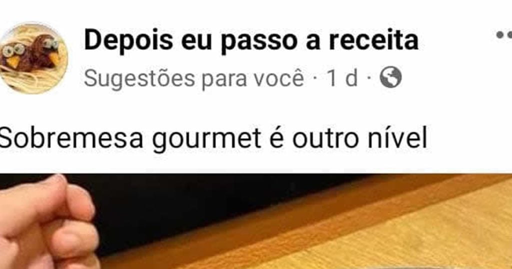 Sobremesa gourmet é outro nível Sobremesa gourmet é outro nível