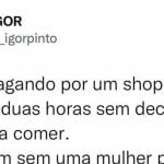 Um homem sem mulher é uma casca vazia