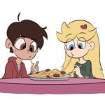 Uma cena quase romântica