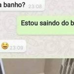 Aquela foto saindo do banho