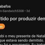 Fui demitido por trabalhar demais