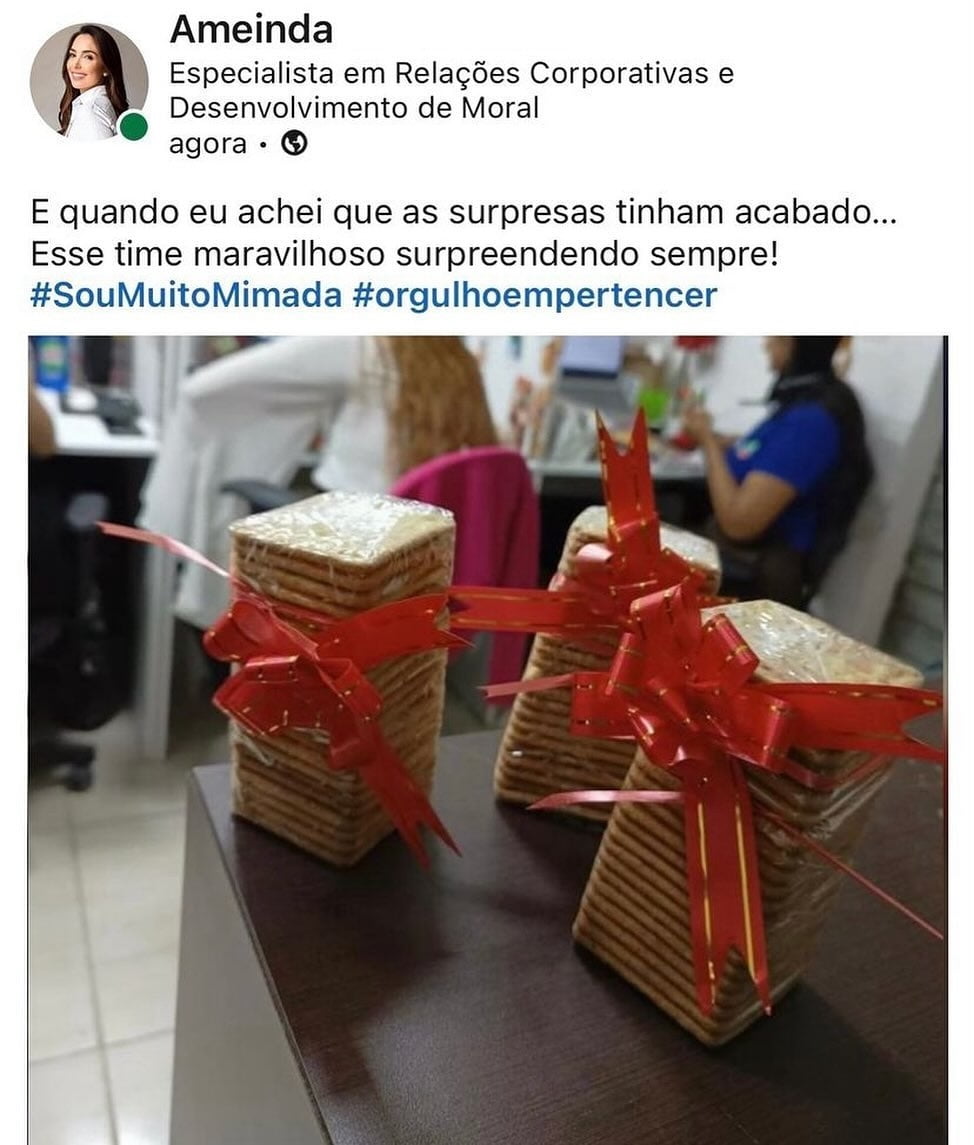 Presente de Natal da empresa Presente de Natal da empresa