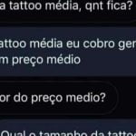 Só mais um dia de trabalho como tatuador