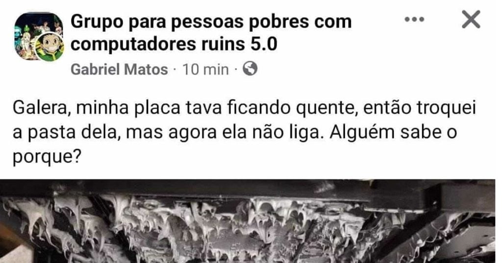 Trocando pasta térmica do computador Trocando pasta térmica do computador