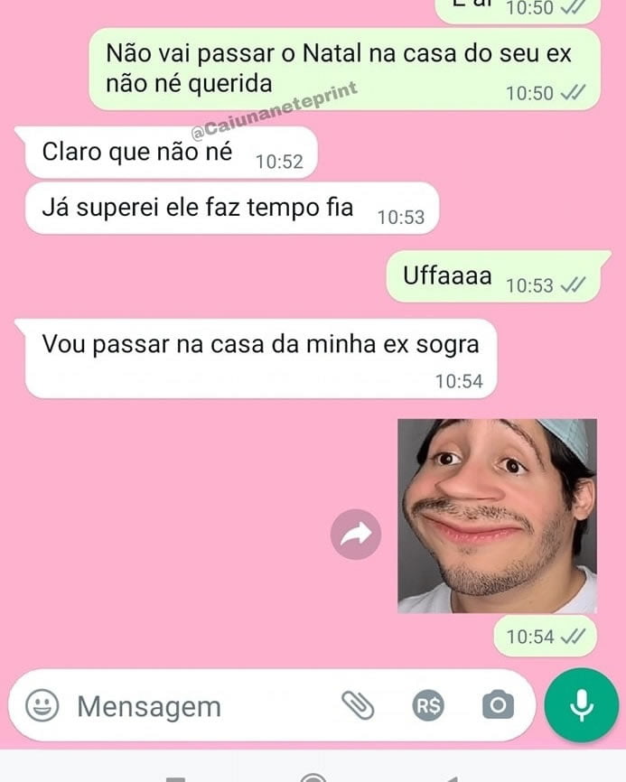 Vou passa o Natal na casa da minha ex sogra