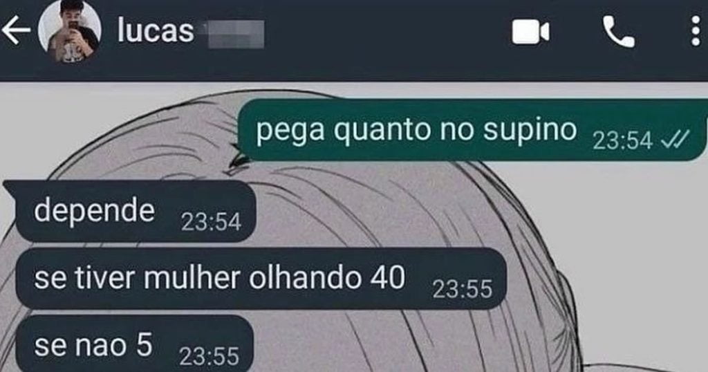 A verdade sobre o peso no supino A verdade sobre o peso no supino