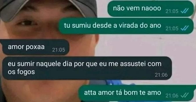 Amor eu me assustei com os fogos Amor eu me assustei com os fogos