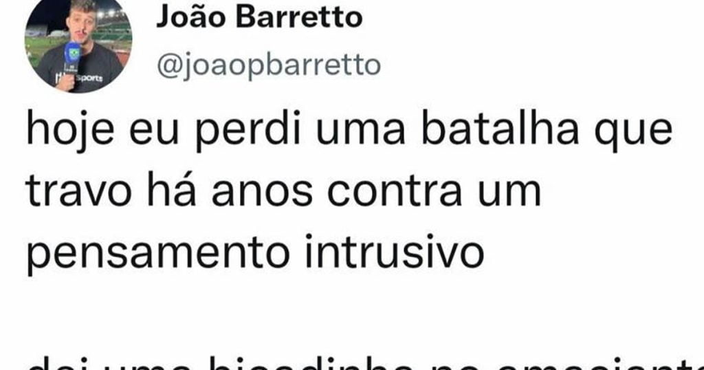 Aquele batalha com um pensamento intrusivo Aquele batalha com um pensamento intrusivo