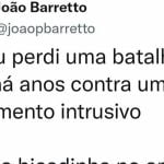 Aquele batalha com um pensamento intrusivo