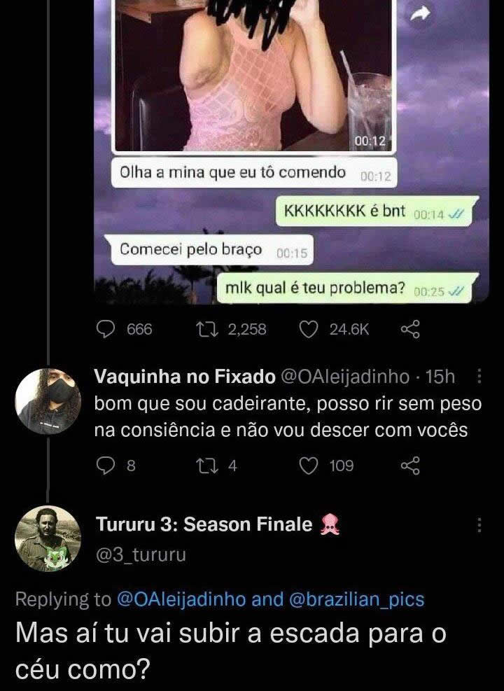 Aquele momento de Humor negro na rede social Aquele momento de Humor negro na rede social