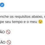 As pessoas estão exigindo muito no Tinder