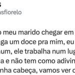 Enquanto isso na cabeça da mulher