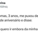 Eu entendo você Tomas