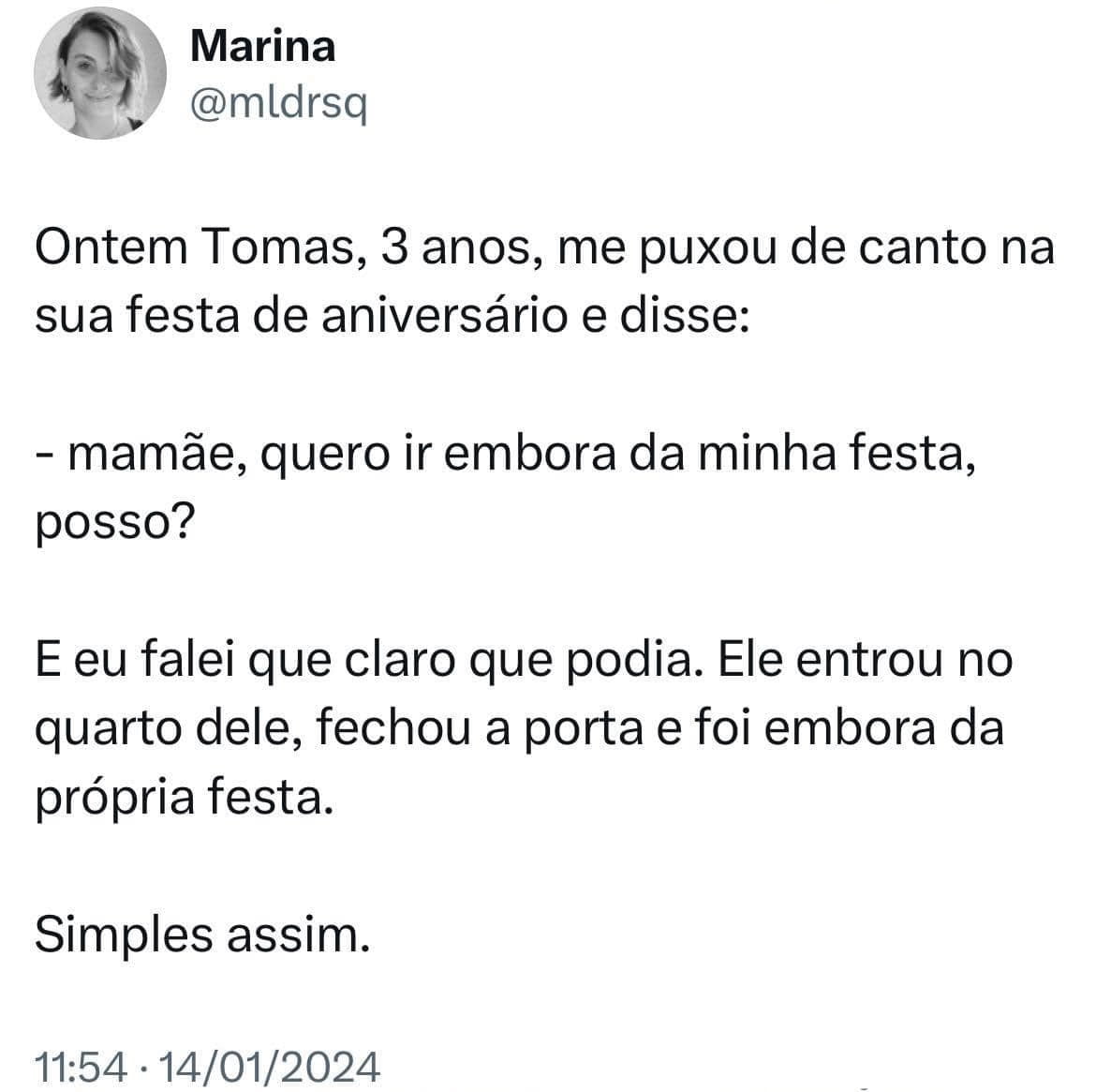 Eu entendo você Tomas Eu entendo você Tomas