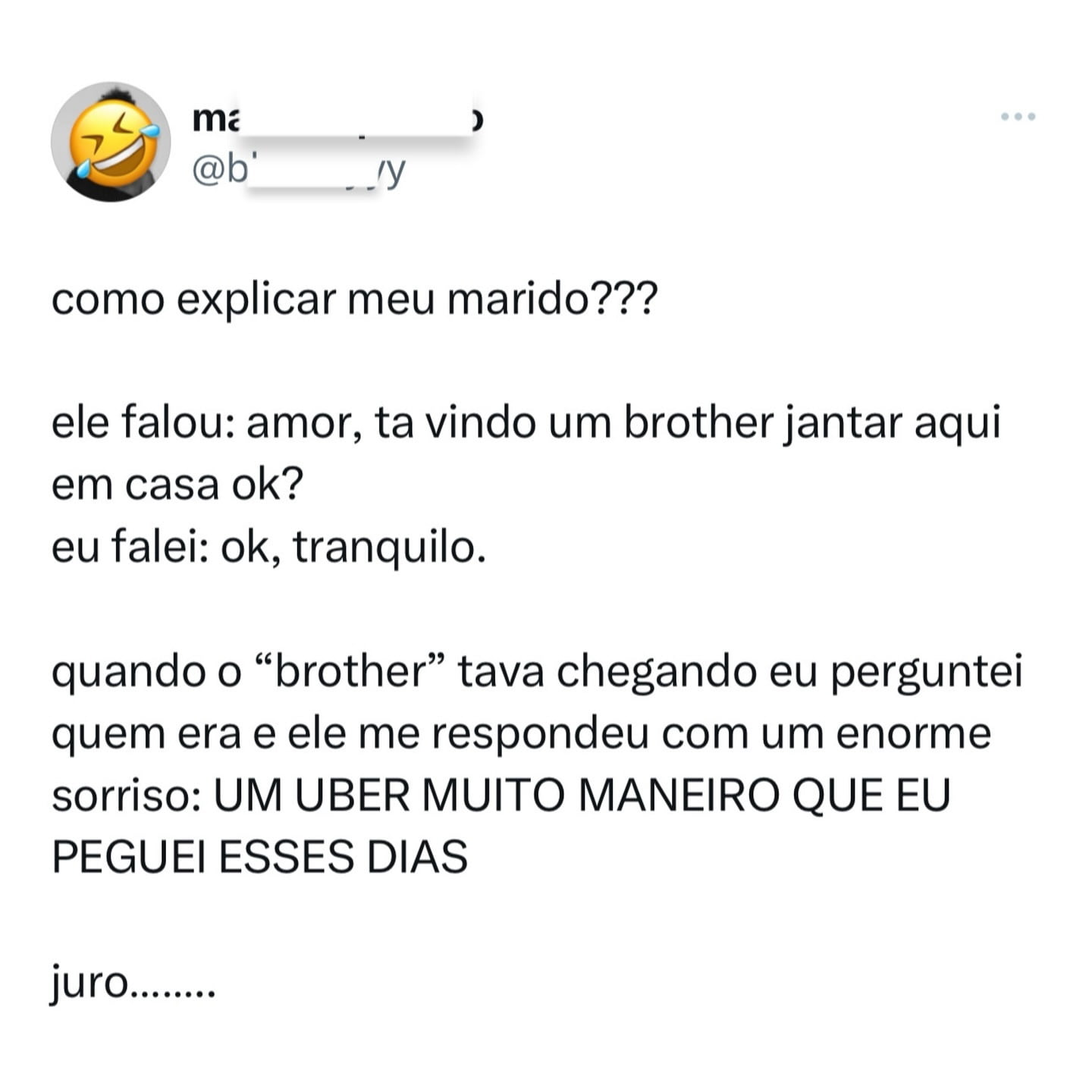 O cara tem facilidade pra fazer amizade