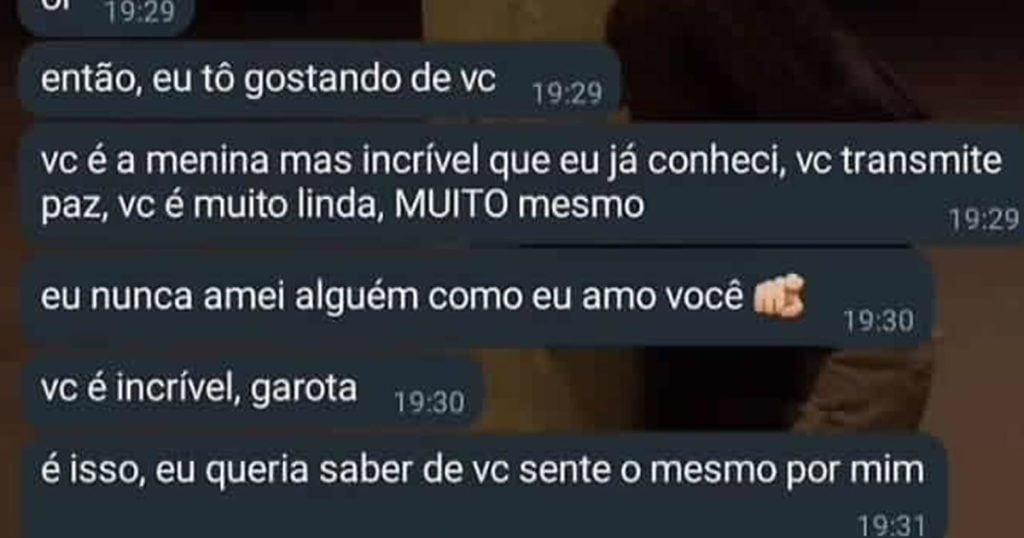 O máximo que ela pode falar é não O máximo que ela pode falar é não