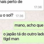 Qual é o mais perto o Japão ou o Sol?