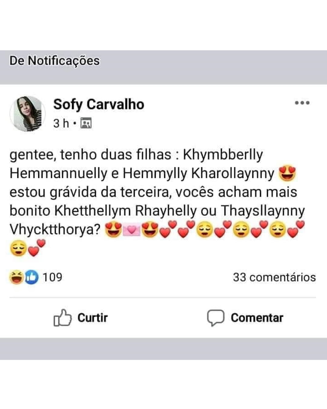 Qual é o melhor nome para a minha próxima filha? Qual é o melhor nome para a minha próxima filha?