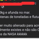 Tem que ser muito alienado pra acreditar