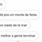 Um motivo para termina o relacionamento