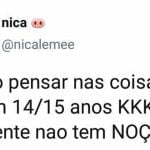 Como é estranho lembrar o que você fez com 15 anos