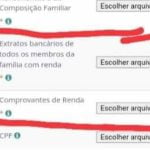Documentação pra vaga de emprego