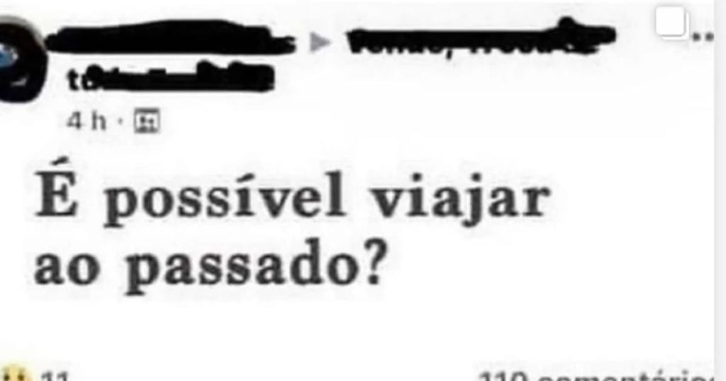 É possível viajar ao passado? É possível viajar ao passado?