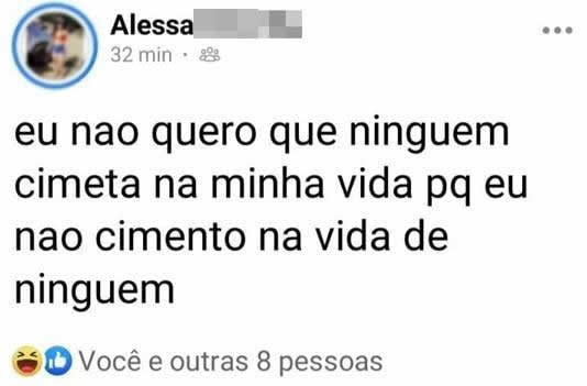 Frase bem construída, obra que segue Frase bem construída, obra que segue