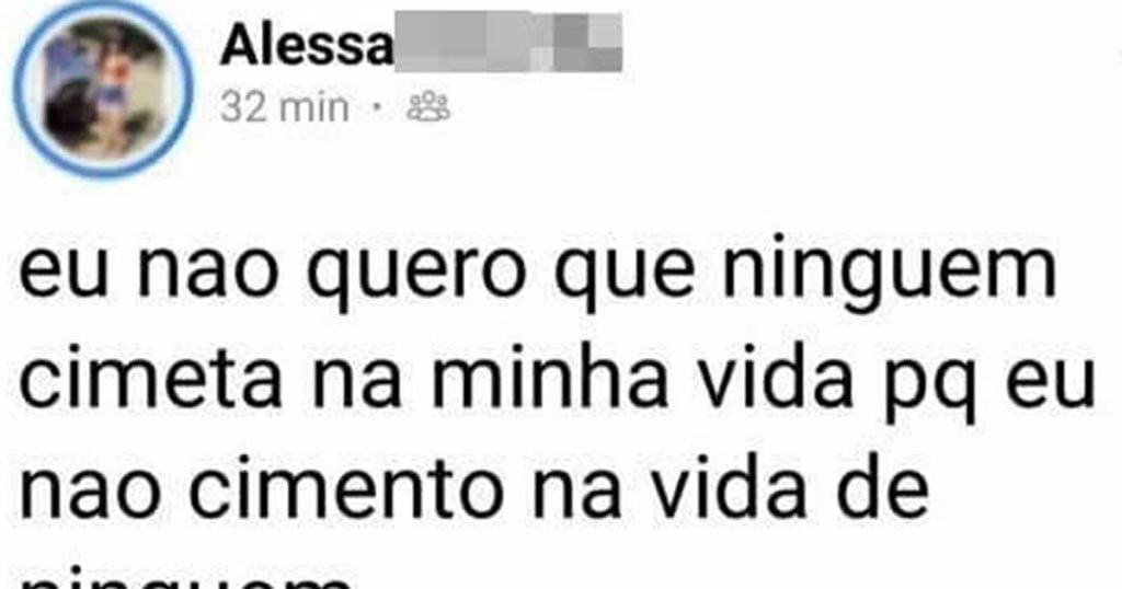 Frase bem construída, obra que segue Frase bem construída, obra que segue