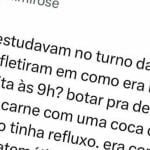 Mas qual era a escola que tinha pizza e pastel?