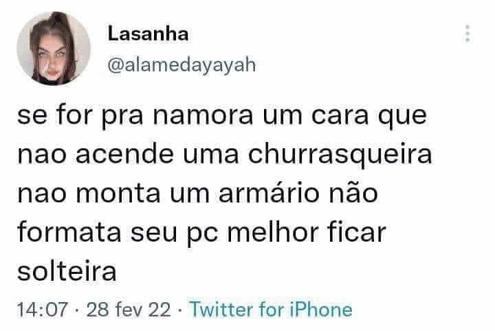 O dilema da solteirice O dilema da solteirice