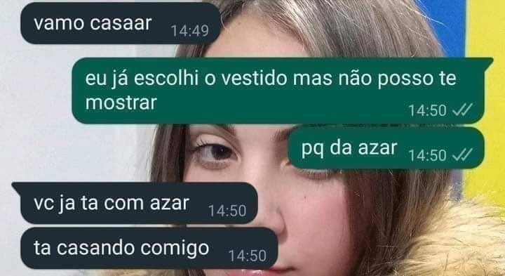 Quando for casar não pode mostrar o vestido Quando for casar não pode mostrar o vestido