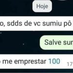 Quando um amigo sente saudade de você
