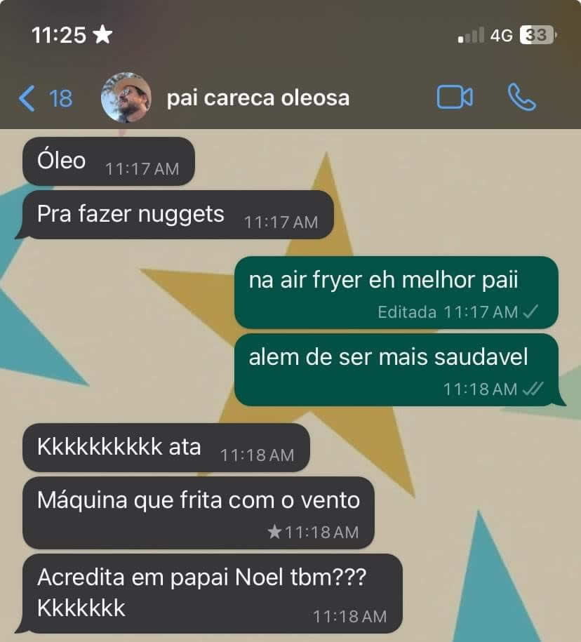 Quem acredita em Airfryer Quem acredita em Airfryer