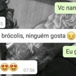 Sou igual brócolis, ninguém gosta