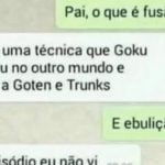 Um pai que é fã de Dragon Ball