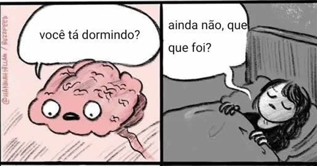 Aquele pensamento aleatório que você tem