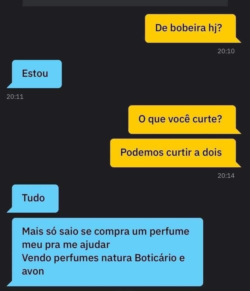 Brasileiro é muito bom no marketing