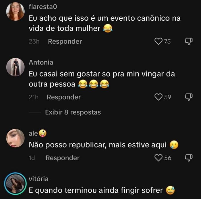 Já namorei um ano sem gostar do cara