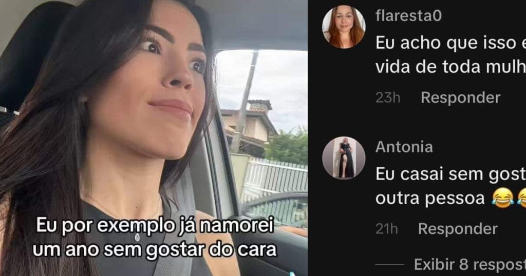 Já namorei um ano sem gostar do cara Já namorei um ano sem gostar do cara