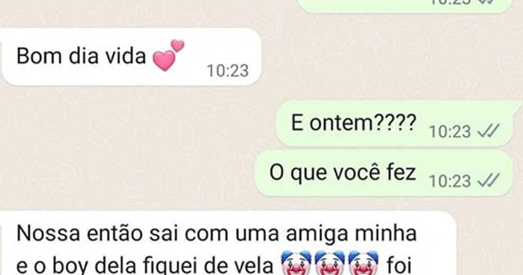 Melhor ser vela que sair com você