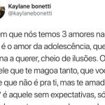 Na vida nós temos 3 amores