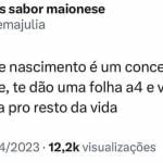 O conceito do Certidão de Nascimento