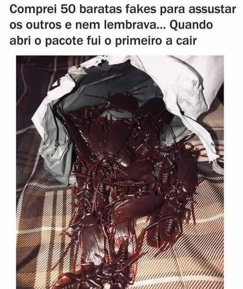 Quando se faz uma compra e esquece