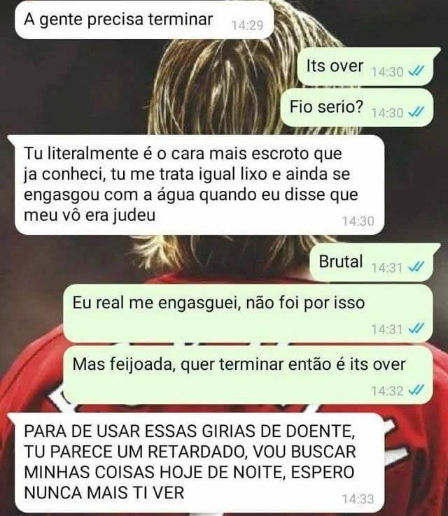 Quando seu namorado usa gíria idiota Quando seu namorado usa gíria idiota