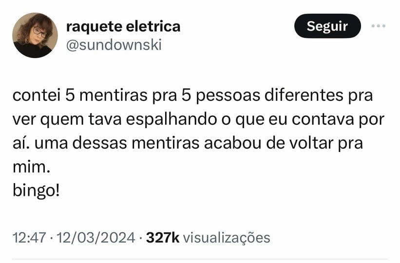 Técnica avançada para ver quem está fofoqueando sobre você Técnica avançada para ver quem está fofoqueando sobre você