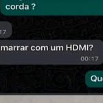 Um novo modo de uso de cabo HDMI