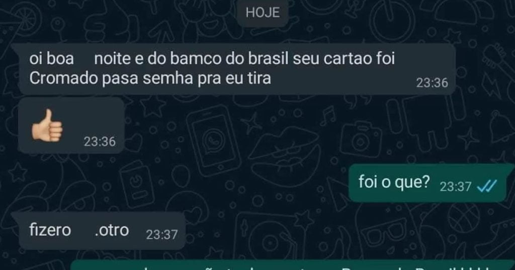 Uma notícia muito triste