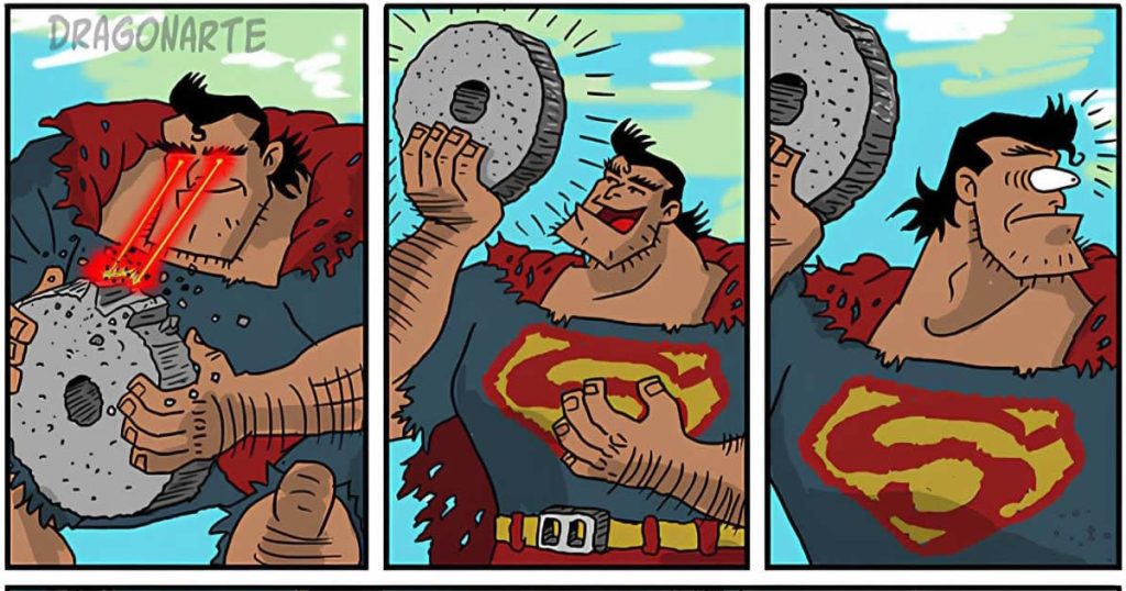 A diferença entre o Batman e Superman A diferença entre o Batman e Superman