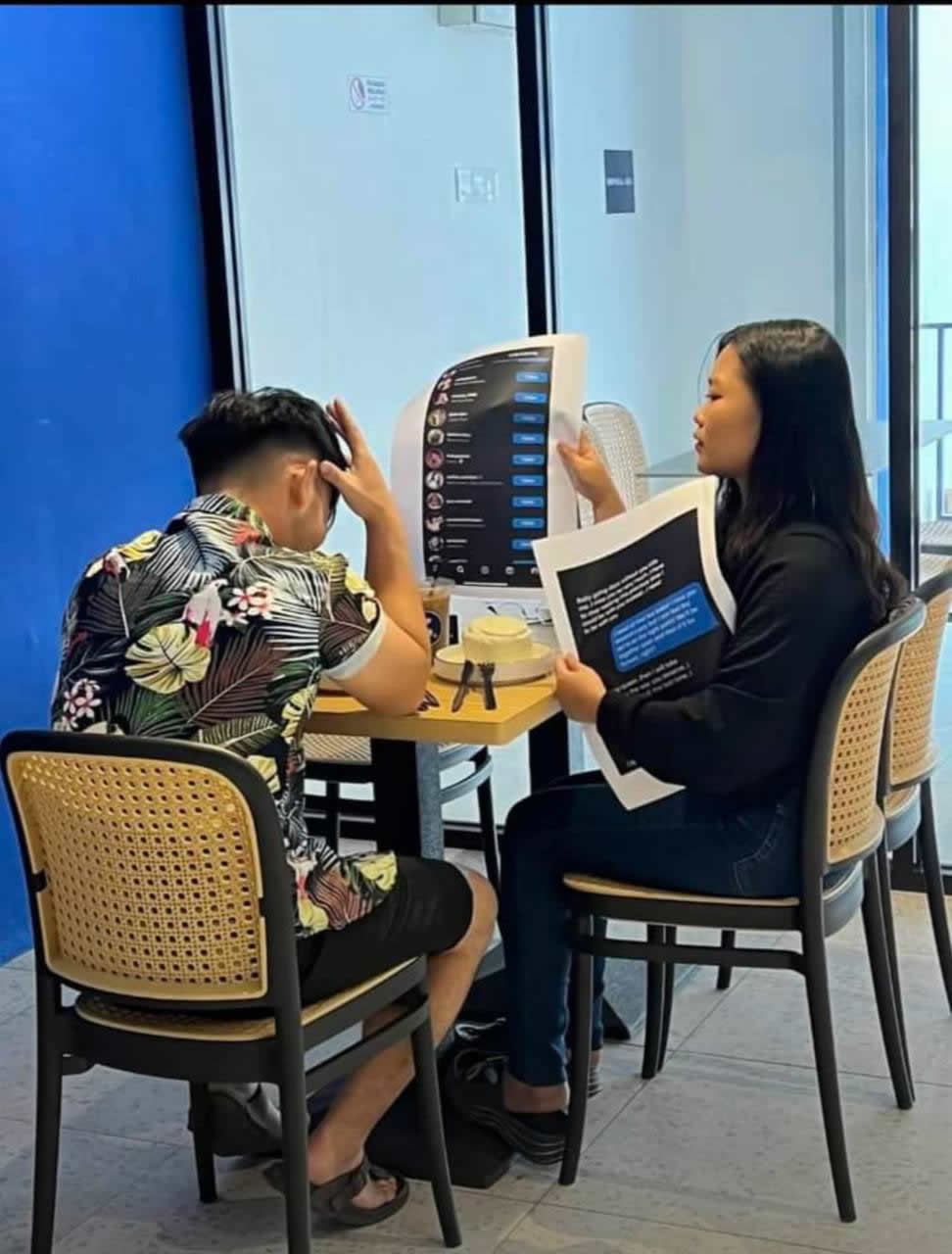 Esse cara está com problema serio